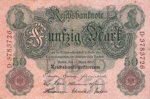 50 Mark 1910 ro.42 B/D